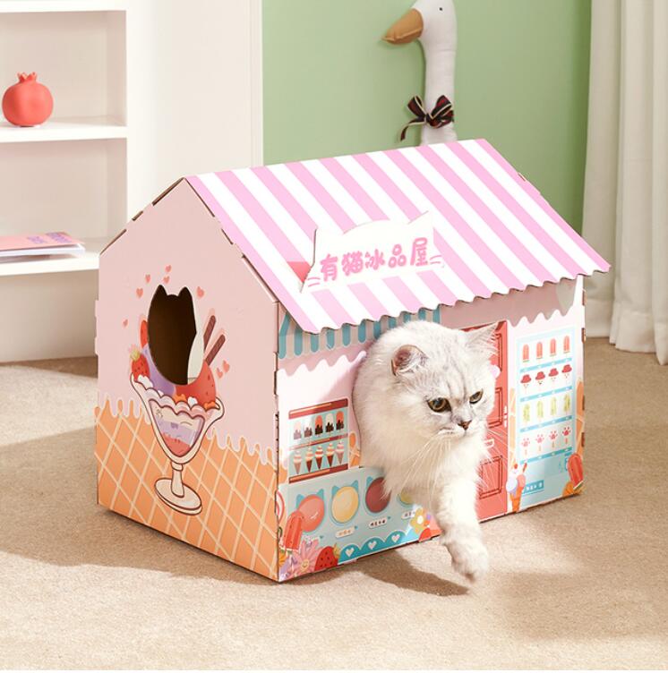 Japanese cat house