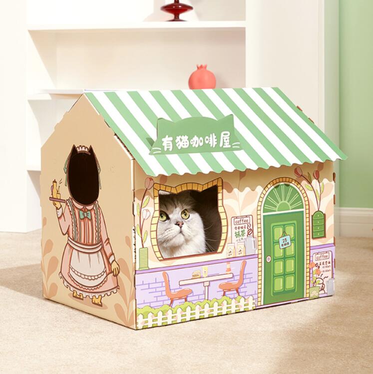 Japanese cat house