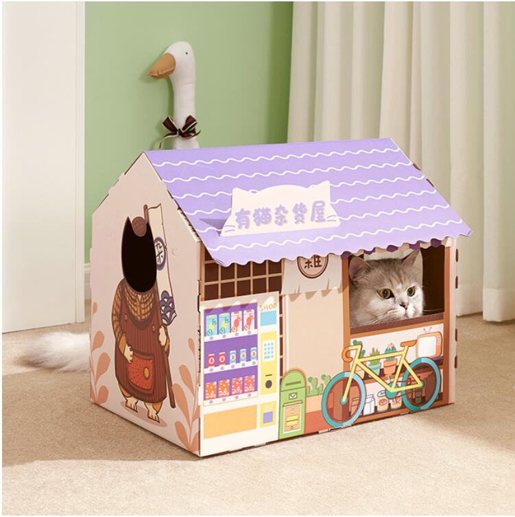 Japanese cat house